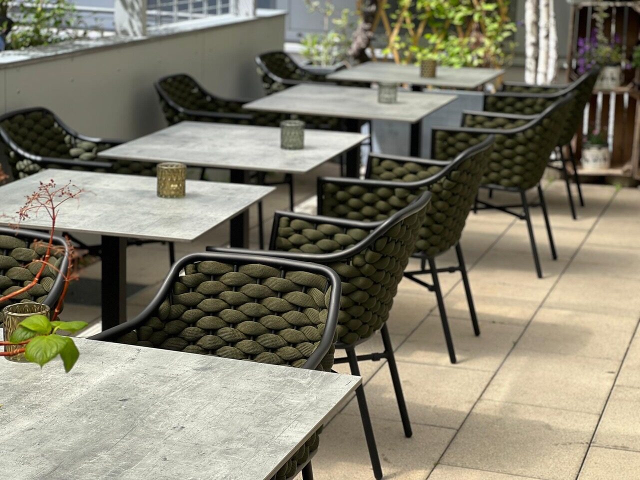 Terrasse im KORN’S